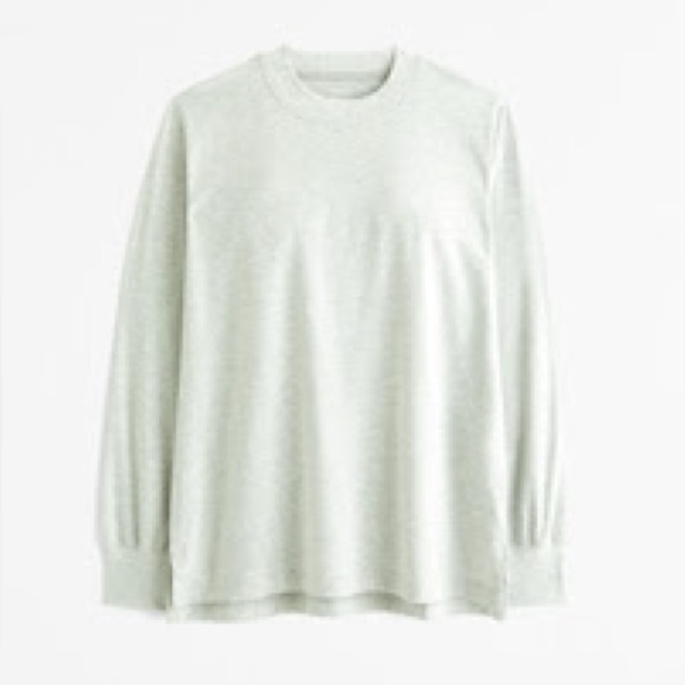 Abercrombie YBL mock neck shirt